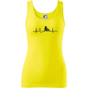 EKG inline bota - Dámské tílko - XL ( Citrónová )