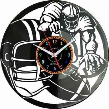 Hodiny Nástěnné hodiny Evevo černé 30 cm