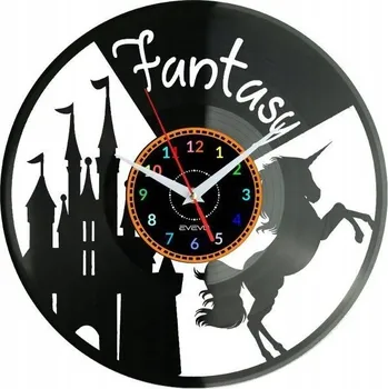 Hodiny Nástěnné hodiny Evevo černé 30 cm