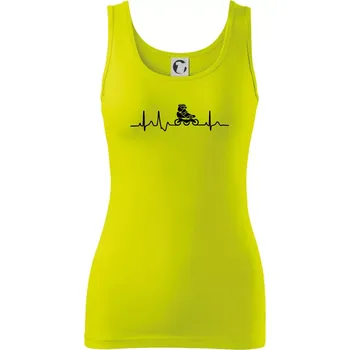 EKG inline bota - Dámské tílko - XS ( Limetková )