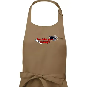 Kuchyňská zástěra Pro tebe pan Inženýr - Pánská zástěra na vaření - Univerzální velikost ( Cappuccino )