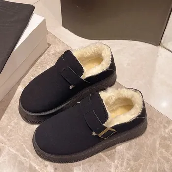 Dámská zimní obuv Klasické dámské zimní boty s měkkou podšívkou Barva: Černá, Velikost: 40