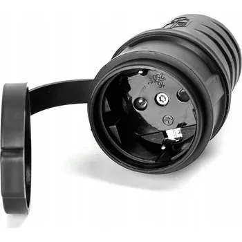 Elektrická zásuvka Elektrická Zásuvka přenosná podlahová Aigostar černá