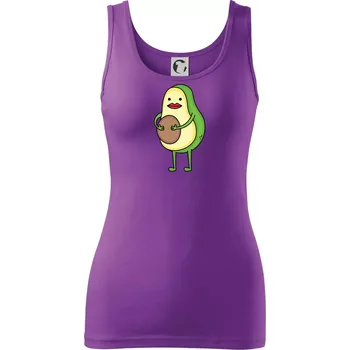 Dámské tričko Párové triko - avokádo - Dámské tílko - L ( Fialová )