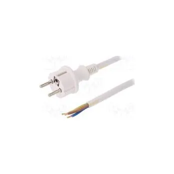 Prodlužovací kabel Kabel CEE 7/7 (E/F) vidlice,vodiče,SCHUKO vidlice PVC 5m