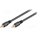 Kabel RCA vidlice,z obou stran 15m Povrch niklovaný