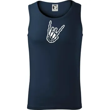 Rock ruka - Tílko pánské Core - 2XL ( Námořní modrá (velmi tmavá - téměř černá) )