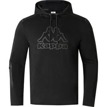 Pánská mikina Kappa Tech FL Mens Sweat Pullover Hoody Black S