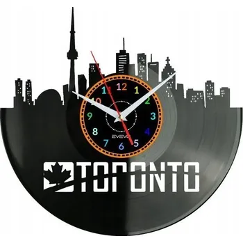 Hodiny Nástěnné hodiny Evevo černé 30 cm