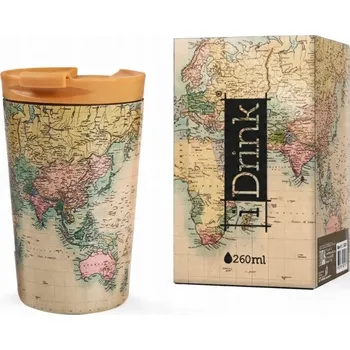 Termohrnek Termos I-Drink stará mapa 0,26 l vícebarevný