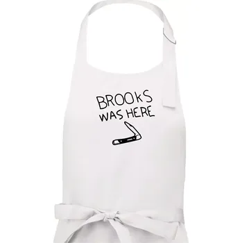 Kuchyňská zástěra Věznice Shawshank - Pánská zástěra na vaření - Univerzální velikost ( Bílá )