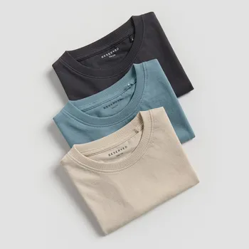 Chlapecké tričko Reserved - Bavlněné tričko 3 ks - béžová - 286GS-08X - 286GS-08X-110