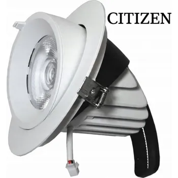 Stropní zapuštěné svítidlo 30 W s integrovaným LED zdrojem, bílé