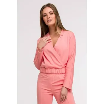 Dámská mikina B292 Zavinovací mikina - korálová EU XL