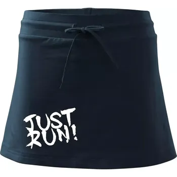 Dámská sukně Just run - Sportovní sukně - two in one - XL ( Námořní modrá (velmi tmavá - téměř černá) )