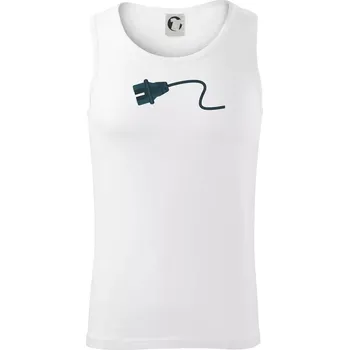 Pánské termoprádlo Párové triko - prodlužovací kabel - Tílko pánské Core - 2XL ( Bílá )