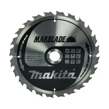 Řezný kotouč Fe Produkt Makita B-33679 kotouč pilový dřevo MAKBLADE 260x2.3x30mm 24Z = old B-21989
