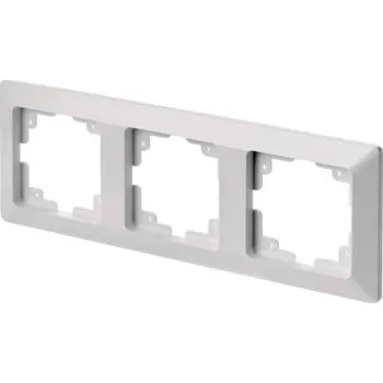 Rámeček trojnásobný, bílý