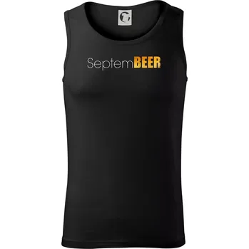 Pivní měsíce - septeBEER - Tílko pánské Core - S ( Černá )