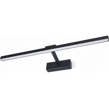 Nástěnné svítidlo LED koupelnová lampa Jenna 14W 4000K 60cm Černá nástěnná lampa IP40