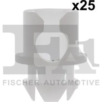 Lišta karosérie Klip, ozdobná / ochranná lišta FA1 11-40118.25