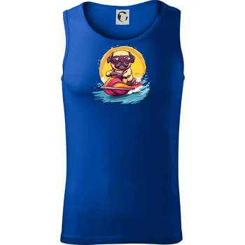 Pánské termoprádlo Mops na vodním skútru - Tílko pánské Core - M ( Královská modrá )