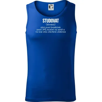 Studovat - Tílko pánské Core - L ( Královská modrá )
