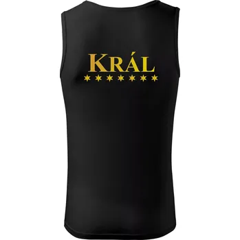 Král a jeho Královna - Tílko pánské Core - L ( Černá )