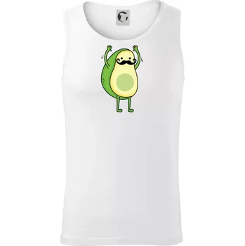 Párové triko - avokádo - Tílko pánské Core - 2XL ( Bílá )