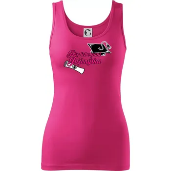 Dámské tričko Pro tebe paní inženýrka - Dámské tílko - M ( Purpurová )