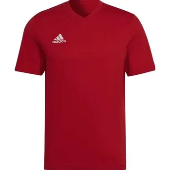 Pánské triko adidas ENTRADA 22 TEE XL Červená, Bílá