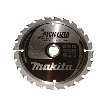 Řezný kotouč Fe Produkt Makita B-33093 kotouč pilový dřevo SPECIALIZED se zapuštěnými zuby 165x2x20mm 24Z = old B-09391