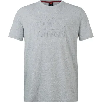 Pánské tričko Canterbury British and Irish Lions Monument T-Shirt 2024 Adults Grey Marl S