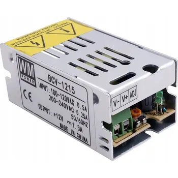 Napájecí zdroj pro osvětlení Spínaný zdroj Bowi BCV1215 DC 12V 1,3A 15W