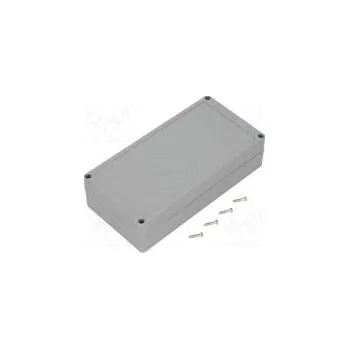 Rozvaděč Kryt univerzální X 120mm Y 240mm Z 60mm ABS tmavě šedá IP65