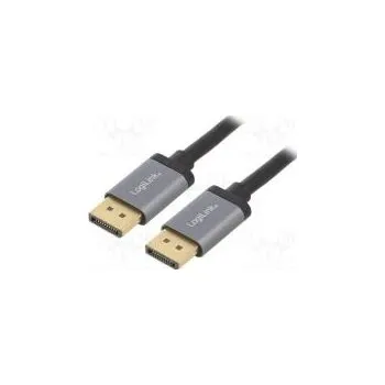 Video kabel Kabel DisplayPort 1.2,HDCP 1.3 černá Mat.těl hliník