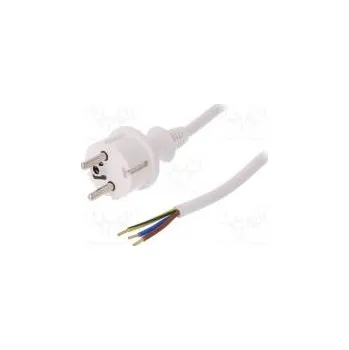 Napájecí kabel Kabel CEE 7/7 (E/F) vidlice,vodiče,SCHUKO vidlice PVC 5m