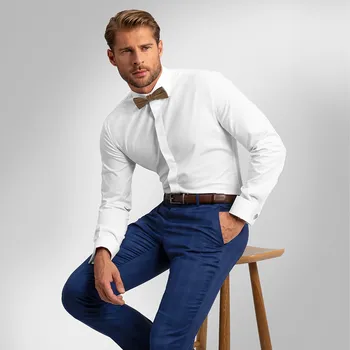 Pánská košile Pánská košile BANDI, model SLIM EMEDUX Bianco