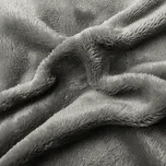 Mikroflanelové prostěradlo Microdream (90 x 200 cm) - Tmavě šedá