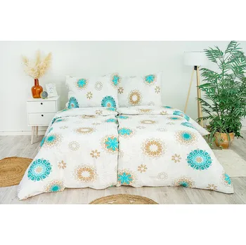 Povlečení Stanex Ložní povlečení krepové magie (LS207) rozměr: 140 x 200 + 90 x 70, Zapínání: Knoflíkové