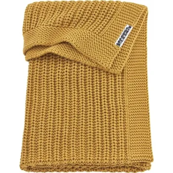 Dětská deka Meyco Deka HARRINGBONE - Honey gold