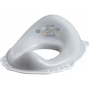 Nočník MALTEX Redukce na WC Zebra protiskluzová - grey