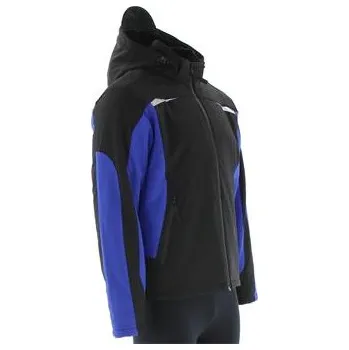 pracovní bunda KÜBLER zimní softshellová bunda tvar 1041 černá/chrpově modrá S