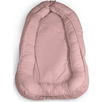 Hnízdečko pro miminko PETITEMARS PETITE&MARS Hnízdo ochranné pro miminko FEEL SAFE Dusty Pink 90 x 60 cm