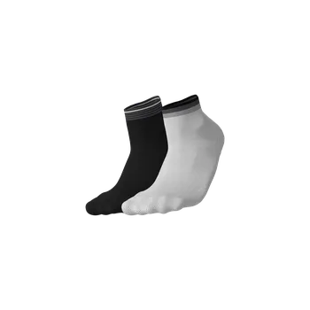 Dámské ponožky CRIVIT Dámské / Pánské cyklistické ponožky, 2 páry (černá/bílá, 35/36)