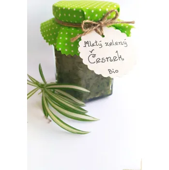 Koření Mleté zelené česnekové výhonky