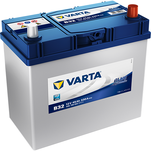 foto Autobaterie Varta Blue Dynamic B32 12V 45Ah 330A