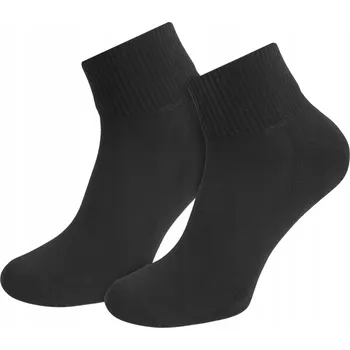 Pánské ponožky Marilyn Ponožky pohodlné ponožky pánské beztlakové bavlněné černé, velikost 41-45