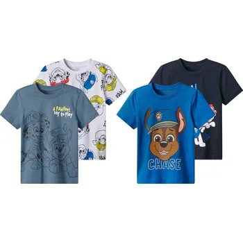 Chlapecké tričko Chlapecké triko Tlapková patrola, 2 kusy