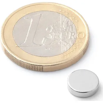 RC vybavení Extra silný neodymový magnet kruhový 8x2mm